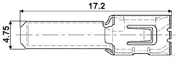 MALE CONNECTOR KSW 4 7 1 0 P100